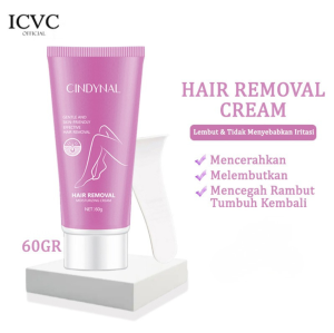 ICVC - BPOM Cindynal Hair Removal Krim Penghilang Bulu  Ketiak Kaki Tangan  Permanen Aman Tanpa Iritasi