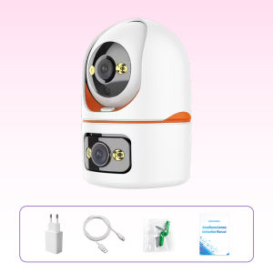 V380 Pro BQ8/HQ8 High-Resolution 1080P IP Surveillance Camera with Dual Lenses Infrared Night Vision pet camera