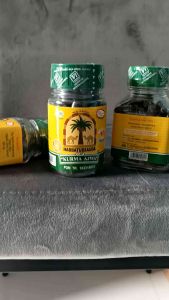 Habbatussauda cap kurma Ajwa isi 120 kapsul||Habbat kurma Ajwa onta merah