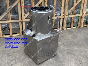 Gía máy gọt vỏ khoai tây khoai lang có vòi nước xả sạch sẽ