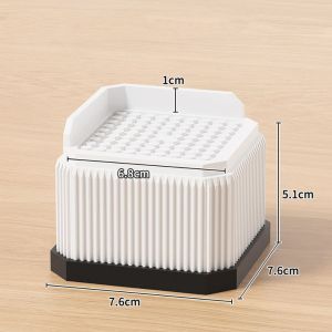 SPARAK Heavy-Duty Furniture Foot Pad Adjustable Non-slip Bed Lifts Risers Professional Square Washing Machine Support Desk Sofa Chair Legs