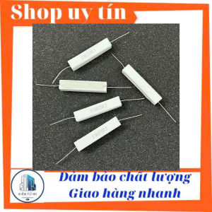 Combo 5 cái điện trở sứ 10W 15R ráp phân tần loa (túi 5 cái).