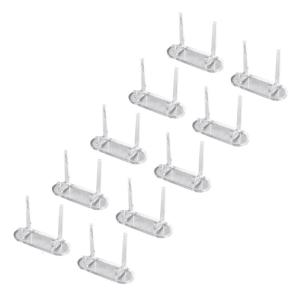 Pack of 10 Acrylic Display Stands Clear Picture Holders Stands for Sports Cards and Trading Cards Challenge