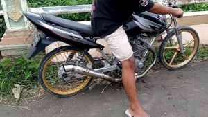 DPJ SEGIENAM suara bas NGKER-NGKER helikopter diameter inlet 50mm PNP Jupiter Vega  Supra  grand c70