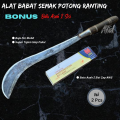 Arit Bendo Bentuk Calok Madura Cap Boyo GRATIS Batu AWS - Arit Alat Babat Semak Bahan Baja Pepeh Sepuh Pande Jawa. 