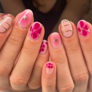 Press on Nail Almond Shaped Fake Nail Glossy Stick on Nail Natural Full Cover False Nail Acrylic Glues on Nail for Women