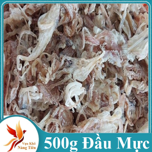 Đầu Mực Khô Ngọt Đều Nhau Nấu Mì Rim Me Chiên Giòn Siêu Ngon - VỰA KHÔ NÀNG TIÊN