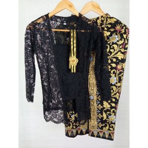 C&buy Setelan Kebaya Bali Modern Wanita Obi Rok Prada Grosir Murah Set Kebaya Brukat Atasan Kebaya Brokat Bali Kutu Baru Stelan Kebaya Tille Burkat Sofia Bet Panjang Stretch Melar Baju Kebaya Wisuda Graduation Remaja Dewasa Baju Adat Kebaya Kartini