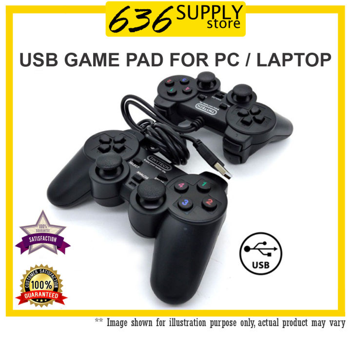 Controller USB Joystick Gamepad Wired New For PC Computer Laptop Single