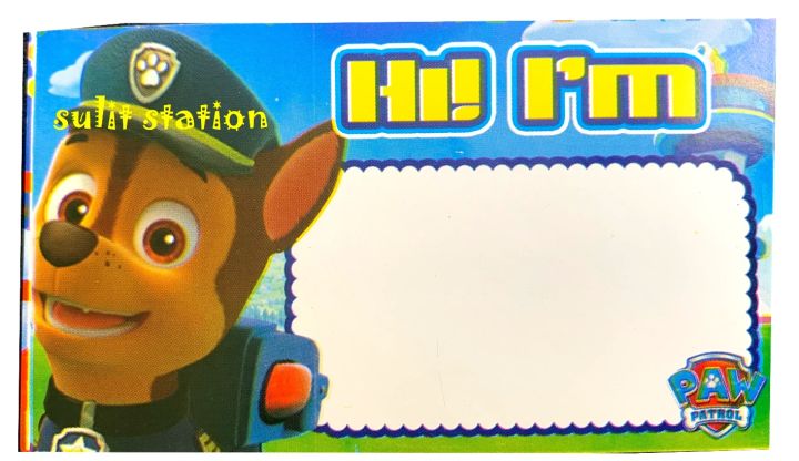 Paw patrol best sale dog id tags