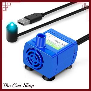 [The Cici Shop] Mini DIY Low Noise Motor Pump 5V DC USB Water Pumps Accessories DR-DC160 for Pet Cat Drinking Bowl Water Dispenser Pet