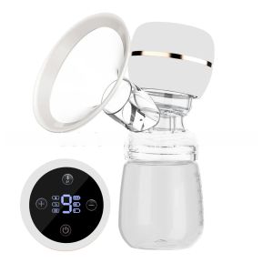 ราคาต่ำสุด เครื่องปั๊มนมไฟฟ้า {รับประกัน1ปี]ปั๊มบาร์นมไฟฟ้า 180mL ที่ปั้มน้ำนม แถมจุกนมหลอก 3โหมด 9 เกียร วัสดุไม่มี BPAปลอดภัยไร้กลิ่น ปั้มนมไฟฟ้า LED ปั้มนมแบบไม่เจ็บ ปั้มนม เครื่องปั้มนมไร้สาย เครื่องนวดแบบชาร์จไฟแบบพกพาแบบเงียบสําหรับเด็กทารกให้นมบุตร