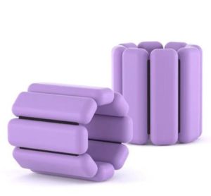 [SG STOCK] Adjustable Gym Fitness Silicone Ankle Leg Energy Bangles hiding Wrist strength training Weights Bracelet