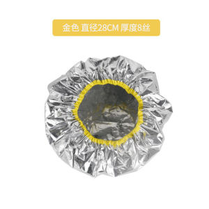 LZD  Aluminum Foil Constant Temperature Hair Tinfoil Hat for Hair Salon Hair Treatment Oil Shower Cap Non-Plug-in Heating Steam Hair Care Heating Cap