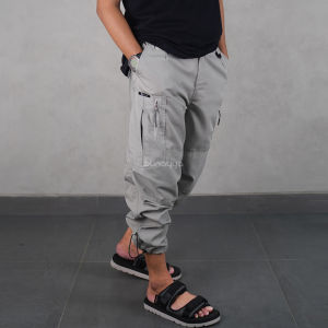 Celana Sirwal Elbrus Stopper Bunayya Sunnah Clothing l Bunaya Outdoor Cargo Jogger Tactical PDL Pria