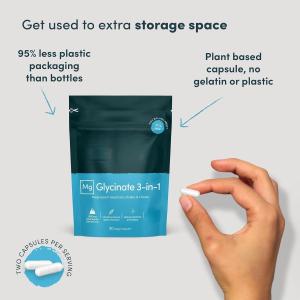 Foreign Trade Cross-Border Hot Selling MAGNESIUM capsules Magnesium Glycinate 3 Combination 1 Capsule Source Factory