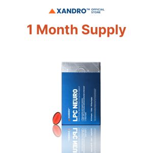 Xandro Lab LPC Neuro Advanced -3 Complex Antarctic Krill Extract LPC-DHA LPC-EPA Choline & Astaxanthin