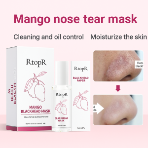 Blackhead Removal Peel-Off Mask Deep Cleansing for Pores Nose Mild Non-Irritating Exfoliating Mask for Smooth Skin