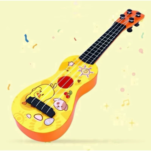 (SIZE TO) Đồ Chơi Âm Nhạc Đàn Ghita Ukulele Hình Vịt Vàng Đáng Yêu Cho Bé Trai Bé GáiGiúp Bé Phát Triển Kỹ Năng Âm Nhạc Đồ Chơi Đàn Ghi ta Cho Bé Vừa Chơi Vừa Học Phát Triển Trí Tuệ - Chất liệu: nhựa - Chiếc đàn với mẫu mã bắt mắt tư