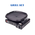 PORTABLE SAMGYUPSAL GRILL PAN SET INDOOR/OUTDOOR STOVE Best for Samgyupsal, Samgyupsal, Portable, Portable Gas Stove, Stovetop Grill Pan, Barbeque BBQ, Korean Samgyeopsal Set, Non-stick, Butane Gas Stove with Griller, Butane Gas , Samgyupsal Set, Samgupsa. 