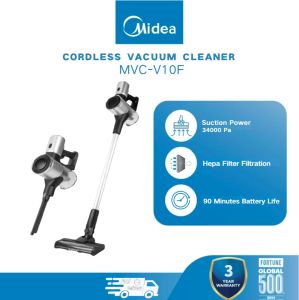 Midea Cordless Vacuum Cleaner  MVC-V10F LCD Display Smart Wireless Household Wireless Home/Office/Car Vacuum Cleaner Rechargeable Cordless