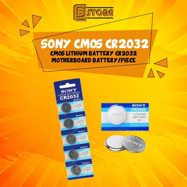 CMOS Lithium Battery CR2032 Motherboard battery /Piece Lazada