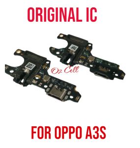 Papan Konektor Charger+Mic Oppo A3s Cph-1853 ada IC