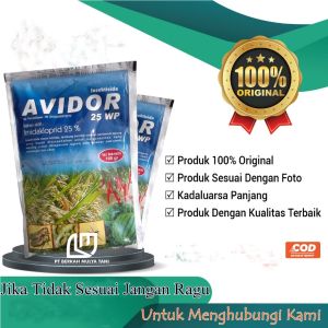 Insektisida Avidor 25 wp 100 gram Obat Pembasmi Hama Tanaman