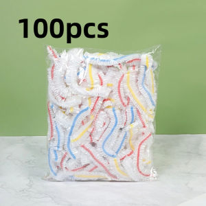 BUY1 TAKE 1 200pcs Disposable Bowl Cover Plastic Wrap Bag Food Grade Leftovers Fresh-Keeping Cover