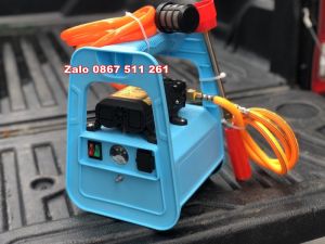 Máy phun thuốc xách tay mini chạy điện sạc