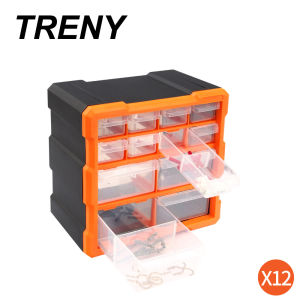 TRENY G Series Drawer Box Part Box Tool Box  Craft Plastic Drawer Storage Box Hardware Box Kotak Alat Peti Alat Laci Murah Small Hardware Storage Box