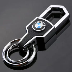 High quality Alloy Leather for BMW keychain car motorcycle key holder Fashion Men Women Creative Keyring Gift 5Series 3Series X5 7Series X3 1Series X6 X1 M3 M Z4 4Series 8Series