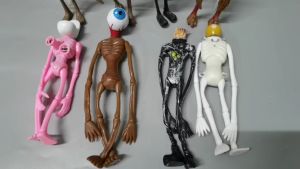 8 Pcs / Lot Siren Head Action Figure Toys Cartoon Sirenhead Horror Model LOLS Doll Figurines Children Gifts