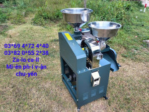 Máy xát gạo liên hoàn mini 3 chức năng
