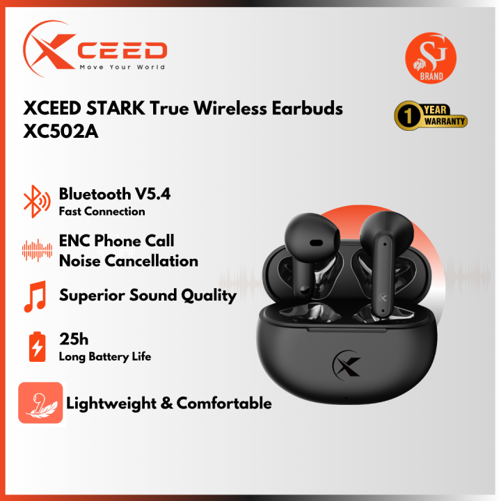 Bluetooth Headphones Xceed Earphones Xceed Earbuds With Anc True