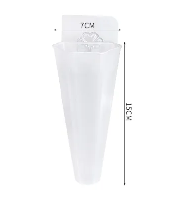 (พร้อมส่ง) กระถางต้นไม้แบบติดผนัง แจกันไฮโดรโปนิกส์ ตกแต่งห้องนั่งเล่น ตู้เย็น
