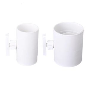 Adjustable Round Regulator Plastic Ventilation Duct Manual Air Capacity Control Valves Air Stop & Check Valves for HVAC