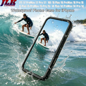 [Shellbox] Underwater Sports IP68 Waterproof Phone Case for Diving for iPhone 12 13 14 15 Plus 16 17 18 Pro Max 17 Air for Swimming Snorkeling Surfing