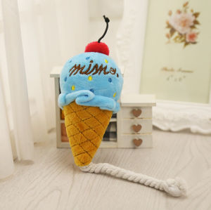 Pet toys two-color ice cream sounding toys pink and blue pet dogs dog toys cat toys.