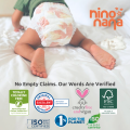 Nino Nana Carton Tape Diapers NB (up to 4 kg) | S (4-6 kg) | M (6-10 kg) | L (9-13 kg). 