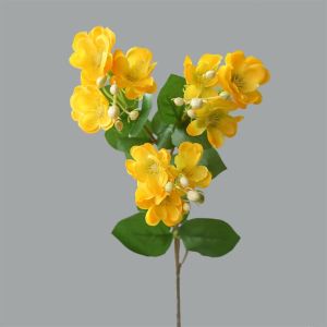 EO4MD Lifelike Artificial Silk Jasmine Flower DIY Long Stems Simulation Jasmine Flower Arrangements Beautiful Fake Flowers Mothers Day