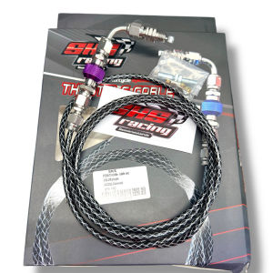 ☑️TROTTLE CABLE with CNC FITTINGS 210mm UNIVERSAL