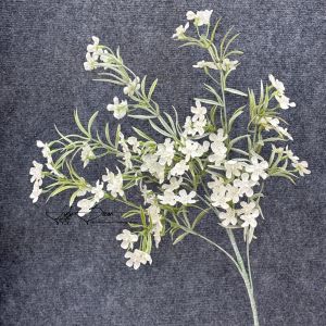 5-10 Cành Thạch Thảo 5N (lam tinh) bó hoa trang trí tiệc sự kiện. Hoa Lụa LyLy Decor