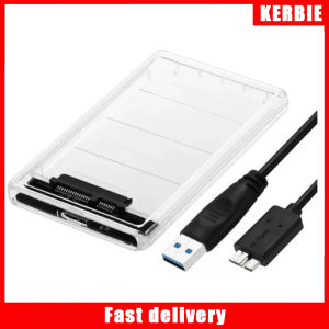 2.5-Inch Hard Drive Enclosure with USB 3.0 Cable - Portable External Case for Data Backup and Storage