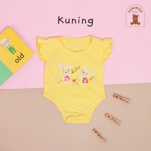 0 - 12 Bulan Jumper Babydoll Karakter Aneka Warna Jumpsuit Bodysuit Bayi Newborn Hingga 1 Tahun Murah Terjangkau Bisa COD Bayar di Tempat