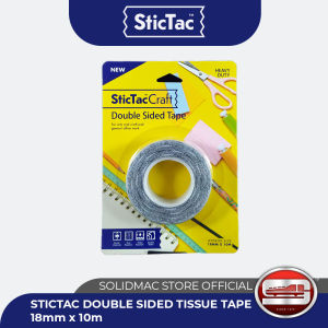 SticTac Double Sided Tissue Tape Heavy Duty