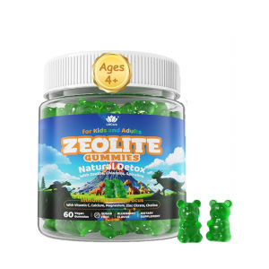 [COD] Lilicare Zeolite Detox for Kids & Adults Zeolite Gummies w/ Chlorella Spirulina Minerals Choline Natural Detox Cleanse for Immune Focus Energy Gut Health Sugar Free Ages 4+ Gluten Free 60cts