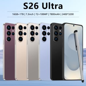 S26 Ultra New 7.3 Inch 3+16G Android Intelligence 4G All-Network Compatible Mobile Phone