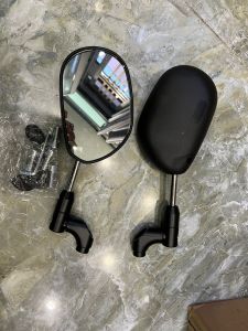 Cặp kiếng chiếu hậu xe máy kiểu Spark H2C chân xéo 3D và bộ xoay