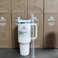 HANGDIAN(จัดส่งฟรีทั้งร้าน)40oz เวอร์ชันที่ได้รับการปรับปรุง แก้วเก็บความร้อนแบบพกพา ถ้วยกาแฟ แก้วเก็บความร้อนพร้อมที่จับ ทําจากสแตนเลส 304 แก้วน้ํากีฬา แก้วเก็บความเย็น แก้วน้ํา ความจุ 1.18L. 